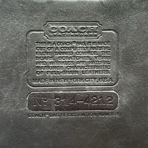 Vintage 70’s Coach Slim Satchel - Picture 4 of 7